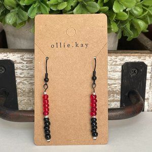 Georgia Bulldog Earrings